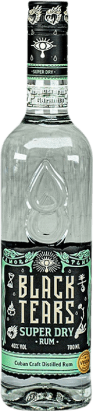 27,95 € Envio grátis | Rum Williams & Humbert Black Tears Dry — Seco White — Branco Cuba 70 cl