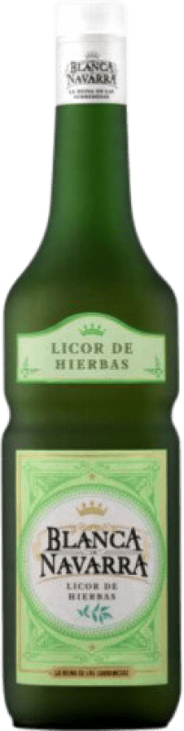 11,95 € Envío gratis | Licor de Hierbas Blanca de Navarra España 1 L