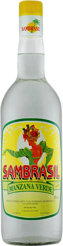 3,95 € 免费送货 | 利口酒 Sambrasil Ritmo 西班牙 70 cl Manzana Verde — 青苹果 不含酒精