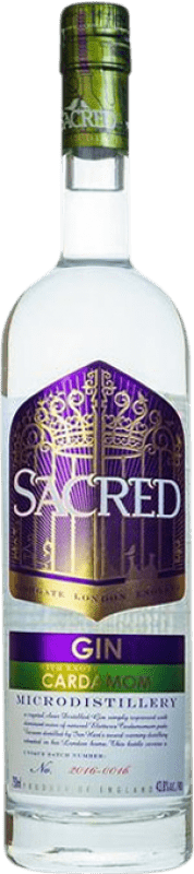 46,95 € Free Shipping | Genever Gin Sacred United Kingdom 70 cl Cardamom