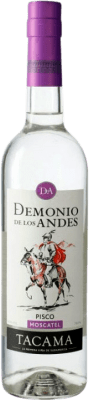 38,95 € Envío gratis | Pisco Tacama Demonio de los Andes Perú Moscatel 70 cl