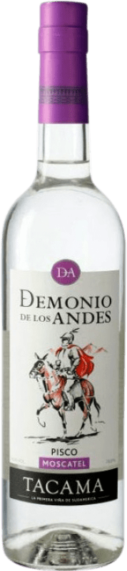 38,95 € Kostenloser Versand | Pisco Tacama Demonio de los Andes Peru Moscatel — Muskateller 70 cl