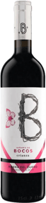 11,95 € Envio grátis | Vinho Tinto Señorio de Bocos Crianza D.O. Ribera del Duero Castela e Leão Espanha 75 cl