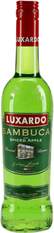 22,95 € Envio grátis | Sambuca Luxardo Itália 70 cl Spiced — Especiado, Apple — Maçã
