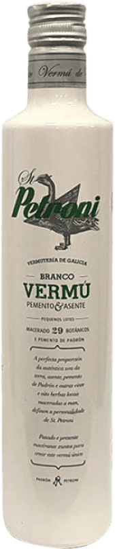 12,95 € 免费送货 | 苦艾酒 Vermutería de Galicia Petroni Blanco — 白色的 加利西亚 西班牙 中瓶装 50 cl