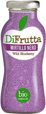 79,95 € 免费送货 | 盒装24个 果汁 DiFrutta 意大利 Bio — 生态 有机 天然 小瓶装 20 cl Mirtillo — 蓝莓, Nectar — 花蜜