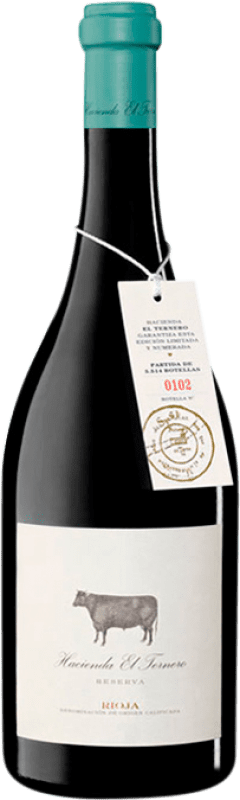 22,95 € Free Shipping | Red Wine Hacienda El Ternero Reserve — Aged D.O.Ca. Rioja The Rioja Spain Tempranillo, Mazuelo 75 cl