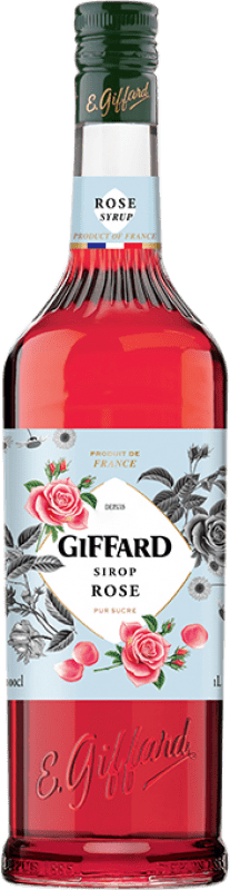 14,95 € Envío gratis | Sirope para Cóctel Giffard Francia 1 L Roses — Rosas
