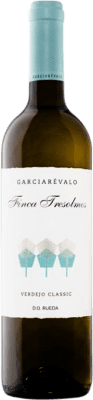 9,95 € Envio grátis | Vinho Branco Garciarevalo Tresolmos Clássico D.O. Rueda Castela e Leão Espanha Verdejo 75 cl