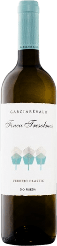 9,95 € Envio grátis | Vinho Branco Garciarevalo Tresolmos Clássico D.O. Rueda Castela e Leão Espanha Verdejo 75 cl