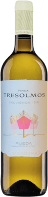 8,95 € 免费送货 | 白葡萄酒 Garciarevalo Tresolmos D.O. Rueda 卡斯蒂利亚莱昂 西班牙 Sauvignon — 苏维浓 75 cl
