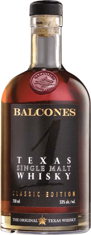86,95 € 免费送货 | 单一麦芽威士忌 Balcones Texas 美国 70 cl