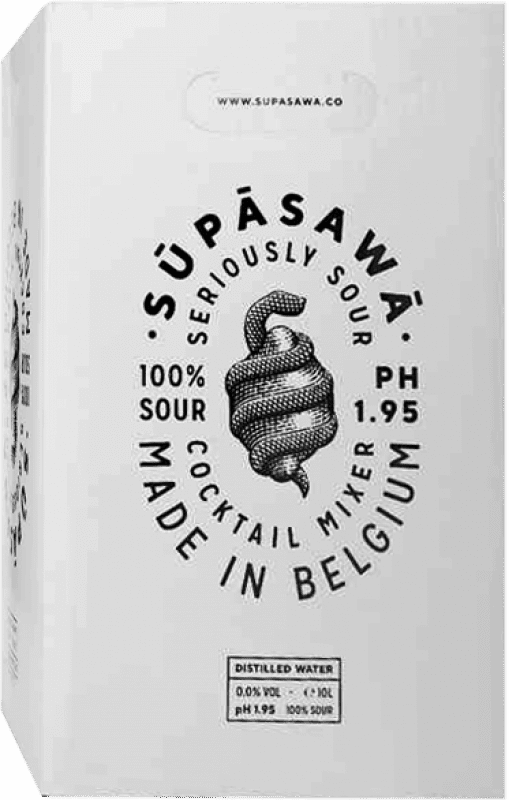 131,95 € Kostenloser Versand | Cocktail Sour Supasawa Cocktail Belgien Bag in Box 10 L Alkoholfrei