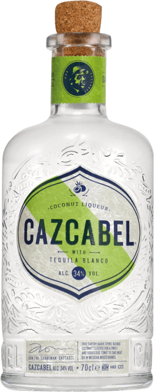 31,95 € Spedizione Gratuita | Liquori Cazcabel Messico 70 cl Coconut — Cocco, Tequila