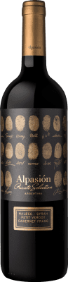 43,95 € Envoi gratuit | Vin Rouge Alpasion Sélection, Collection Privée I.G. Mendoza Mendoza Argentine Syrah, Cabernet Franc, Malbec, Petit Verdot 75 cl