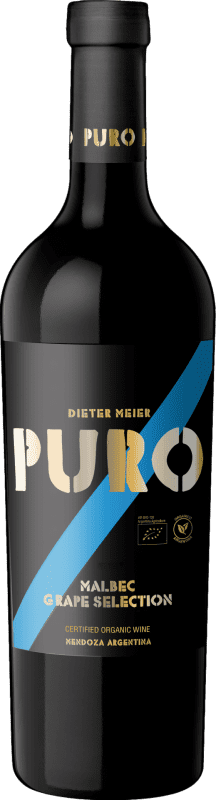 51,95 € Бесплатная доставка | Красное вино Dieter Meier. Puro Grape Отбор I.G. Mendoza Мендоса Аргентина Malbec — Мальбек 75 cl