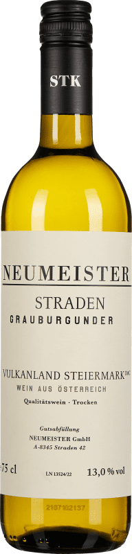 33,95 € 送料無料 | 白ワイン Neumeister Straden Estiria オーストリア Pinot Gris — ピノ・グリ 75 cl