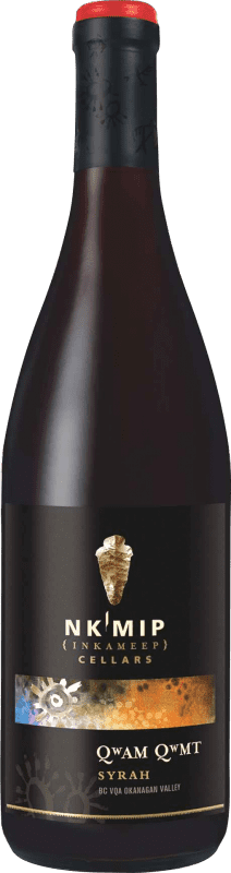 35,95 € Kostenloser Versand | Rotwein Nk Mip Qwam Qwmt V.G.A. Okanagan Valley Kanada Syrah 75 cl