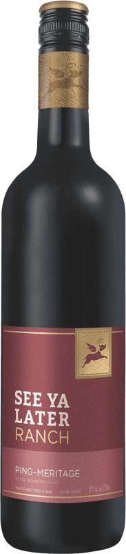 38,95 € Spedizione Gratuita | Vino Rosso See Ya Later Meritage V.G.A. Okanagan Valley Canada Merlot, Cabernet Sauvignon, Cabernet Franc 75 cl