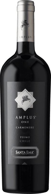 28,95 € Free Shipping | Red Wine Santa Ema Amplus One I.G. Valle del Cachapoal Chile Carmenère 75 cl