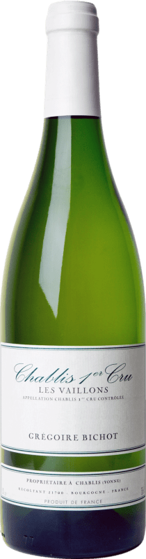 33,95 € Spedizione Gratuita | Vino Bianco Domaine des Clos Les Vaillons 1er Premier Cru A.O.C. Chablis Borgogna Francia Chardonnay 75 cl