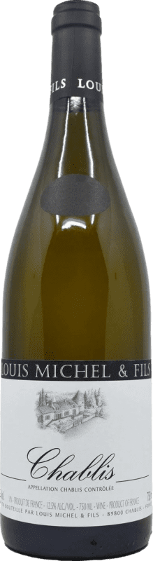 45,95 € Kostenloser Versand | Weißwein Louis Michel & Fils A.O.C. Chablis Burgund Frankreich Chardonnay 75 cl
