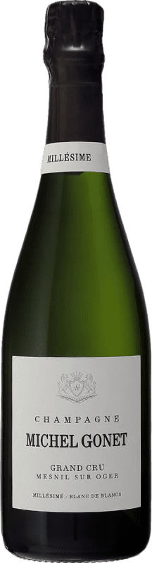 79,95 € Envío gratis | Espumoso Blanco Michel Gonet Mesnil Sur Oger Grand Cru, Blanc de Blancs A.O.C. Champagne Champagne Francia Chardonnay 75 cl