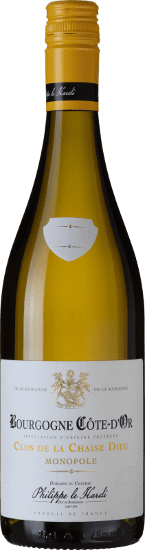26,95 € Envio grátis | Vinho Branco Château Philippe Le Hardi Clos de la Chaise Dieu Monopole A.O.C. Bourgogne Côte d'Or Borgonha França Chardonnay 75 cl