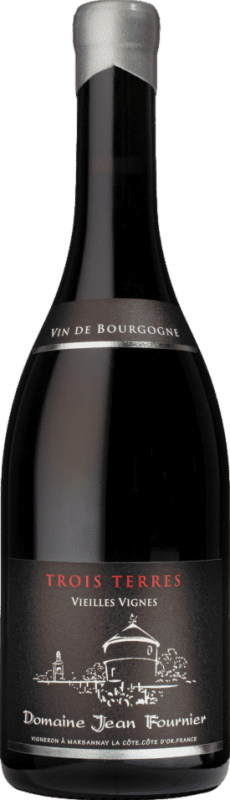 102,95 € Kostenloser Versand | Rotwein Domaine Jean Fournier Trois Terres VV Vieilles Vignes — Alte Reben A.O.C. Marsannay Burgund Frankreich Pinot Noir — Spätburgunder Organic — Bio 75 cl