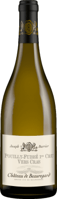 74,95 € Envío gratis | Vino Blanco Château de Beauregard Joseph Burrier Vers Cras 1er Premier Cru A.O.C. Pouilly-Fuissé Borgoña Francia Chardonnay 75 cl