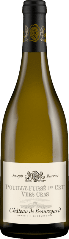 74,95 € Envio grátis | Vinho Branco Château de Beauregard Joseph Burrier Vers Cras 1er Premier Cru A.O.C. Pouilly-Fuissé Borgonha França Chardonnay 75 cl
