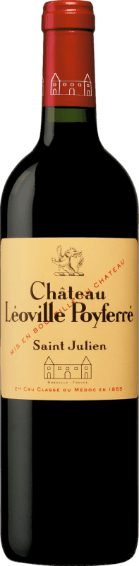 144,95 € Бесплатная доставка | Красное вино Château Léoville Poyferré A.O.C. Saint-Julien Бордо Франция Merlot — Мерло, Cabernet Sauvignon — Каберне Совиньон, Cabernet Franc — Каберне Фран, Petit Verdot 75 cl