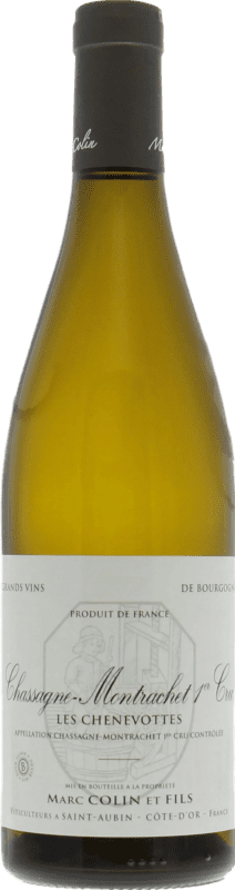 179,95 € Free Shipping | White Wine Marc Colin et Fils Les Chenevottes 1er Premier Cru A.O.C. Chassagne-Montrachet Burgundy France Chardonnay 75 cl