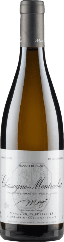 103,95 € Kostenloser Versand | Weißwein Marc Colin et Fils Margot A.O.C. Chassagne-Montrachet Burgund Frankreich Chardonnay 75 cl