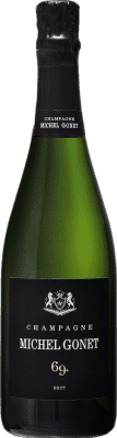 59,95 € Kostenloser Versand | Weißer Sekt Michel Gonet 6g Brut — Herb A.O.C. Champagne Champagner Frankreich Pinot Noir — Spätburgunder 75 cl