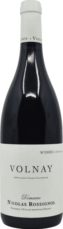 111,95 € 送料無料 | 赤ワイン Nicolas Rossignol A.O.C. Volnay ブルゴーニュ フランス Pinot Noir — ピノ・ノワール 75 cl