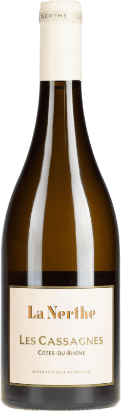 33,95 € Kostenloser Versand | Weißwein Château La Nerthe Les Cassagnes A.O.C. Côtes du Rhône Rhône Frankreich Garnacha — Grenache, Roussanne, Viognier Organic — Bio 75 cl