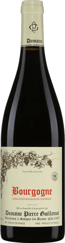 45,95 € Бесплатная доставка | Красное вино Domaine Pierre Guillemot A.O.C. Bourgogne Бургундия Франция Pinot Noir — Пино Нуар 75 cl