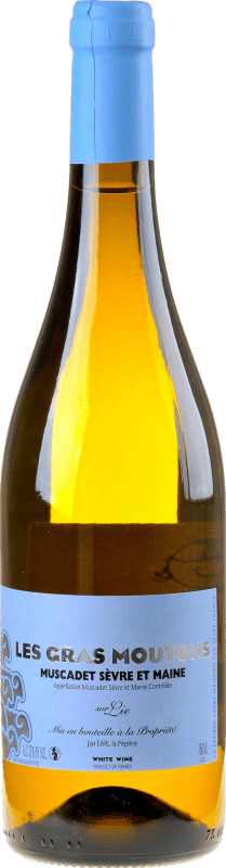 25,95 € 送料無料 | 白ワイン Domaine de La Pépière Les Gras Moutons Sur Lies — シュール・リー A.O.C. Muscadet-Sèvre et Maine ロワール フランス Melon de Bourgogne 75 cl