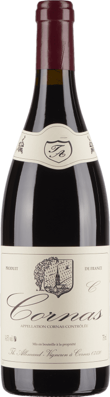 286,95 € 免费送货 | 红葡萄酒 Thierry Allemand Chaillot A.O.C. Cornas 罗纳 法国 Syrah — 西拉 75 cl