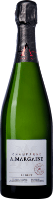 59,95 € Бесплатная доставка | Белое игристое вино A. Margaine Brut — брют 1er Premier Cru A.O.C. Champagne шампанское Франция Pinot Noir — Пино Нуар, Chardonnay — Шардоне 75 cl