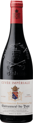 89,95 € Envío gratis | Vino Tinto Raymond Usseglio Cuvée, Imperial A.O.C. Châteauneuf-du-Pape Rhône Francia Syrah, Garnacha Organic — Ecológico 75 cl