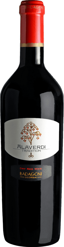 58,95 € 送料無料 | 赤ワイン Badagoni Alaverdi 伝統的 I.G. Kakheti カッペティ ジョージア Saperavi — サペラヴィ 75 cl