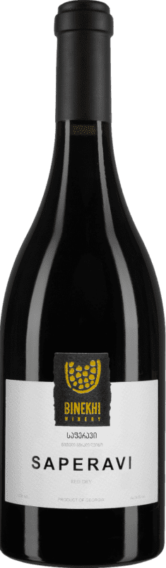 17,95 € Kostenloser Versand | Rotwein Binekhi I.G. Kakheti Kakheti Georgia Saperavi 75 cl
