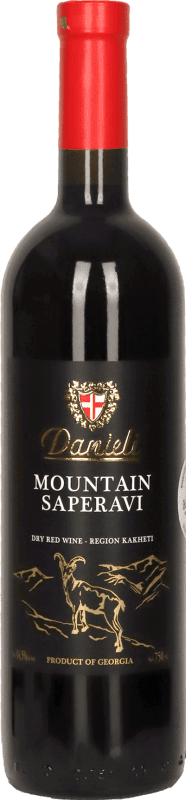 29,95 € Бесплатная доставка | Красное вино Danieli Mountain I.G. Kakheti Кахетия Грузия Saperavi — Саперави Organic — Органический 75 cl
