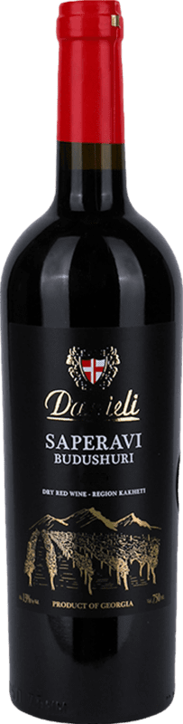 19,95 € 送料無料 | 赤ワイン Danieli Budeshuri I.G. Kakheti カッペティ ジョージア Saperavi — サペラヴィ Organic — 有機 75 cl