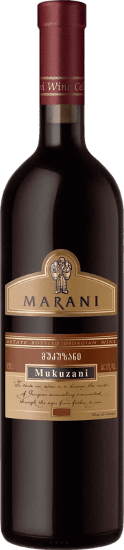17,95 € Envio grátis | Vinho Tinto Marani P.D.O. Mukuzani Kakheti Georgia Saperavi 75 cl