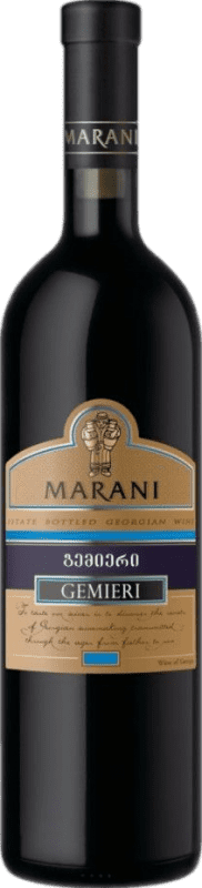 21,95 € 送料無料 | 甘口ワイン Marani Gemieri I.G. Kakheti カッペティ ジョージア Malbec — マルベック, Saperavi — サペラヴィ, Aleksandrouli 75 cl