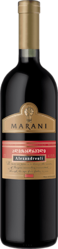 17,95 € Envio grátis | Vinho Tinto Marani I.G. Kakheti Kakheti Georgia Aleksandrouli 75 cl