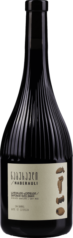 48,95 € Бесплатная доставка | Красное вино Naberauli Dzelshavi Racha Грузия Saperavi — Саперави 75 cl